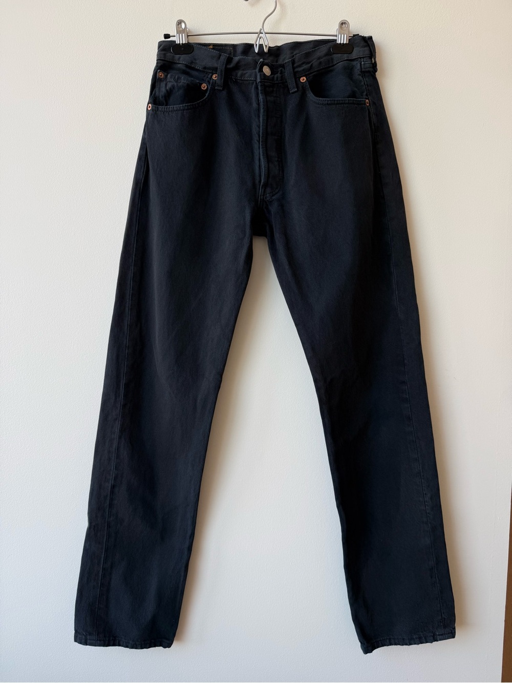 Levi's Vintage Y2K 501 Black Jeans